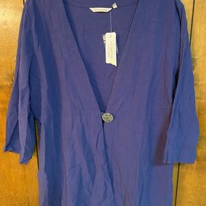 Soft Surroundings Royal Blue Top